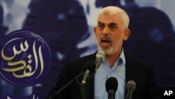 Yahya Sinwar, pemimpin Hamas di Gaza, dimasukkan ke dalam daftar hitam “teroris” oleh Uni Eropa (foto: dok). 