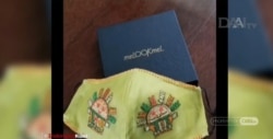 Salah satu masker Ondela dan Ondelio (foto: courtesy).