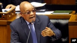 Shugaban Afirka ta Kudu, Jacob Zuma