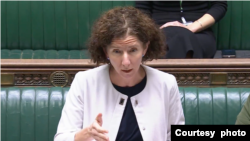 Menteri Pembangunan Internasional Inggris, Anneliese Dodds. (Foto: Parlemen Inggris)