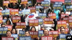 한국 서울에서 북한 인권 개선과 탈북자 보호를 촉구하는 집회가 열렸다.