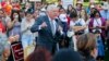 House Minority Whip Steny Hoyer, D-Md., center, speaks to immigrant rights supporters at the U.S. Capitol in Washington, Sept. 26, 2017. The groups and allies are advocating that Congress pass a clean Dream Act that will prevent the deportation of Dreamers working and studying in the U.S., and reform legalization of those with Temporary Protected Status who came to the U.S. fleeing natural disasters or civil wars.