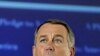 House Republican leader John Boehner celebrates the GOP's victory that changes the balance of power in Congress and will likely elevate him to speaker of the House, 02 Nov 2010