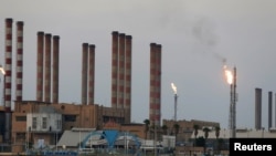 Situasi di kilang minyak Abadan, yang terletak di wilayah barat daya Iran, pada 21 September 2019. (Foto: Reuters/Essam Al-Sudani)