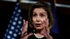 U.S. House Speaker Nancy Pelosi (D-CA) holds her weekly news conference with reporters on Capitol Hill in Washington