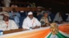 Des délégués assistent à la conférence nationale à Niamey le 15 février 2025. (Photo AFP)