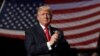 FILE - Donald Trump, at the time still President-elect, arrives to speak during a "Thank you" tour event at Giant Center in Hershey, Pennsylvania, Dec. 15, 2016.