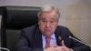 ကုလသမဂ္ဂအတွင်းရေးမှူးချုပ် Antonio Guterres. 