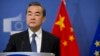 Menteri Luar Negeri China, Wang Yi, di Brussels, 1 Juni 2018. (Foto: dok).