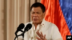 ဖိလစ်ပိုင်သမ္မတ Rodrigo Duterte 