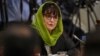 FILE - Deborah Lyons, head of the U.N. Assistance Mission in Afghanistan, attends a Joint Coordination and Monitoring Board meeting at the Afghan presidential palace in Kabul, July 28, 2021.