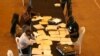 Tallying of votes at the Bomas (VOA)