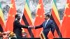 Umongameli Emmerson Mnangagwa lomongameli Xi Jinping weChina (Umfanekiso ogciniweyo)