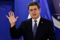 Presiden Honduras, Juan Orlando Hernandez.