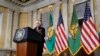 Menteri Keuangan Janet Yellen dalam konferensi pers di Departemen Keuangan AS di Washington, Selasa, 11 April 2023. (AP Photo/Susan Walsh)
