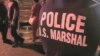 Police investigate crime scene in Los Angeles