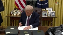 Թրամփը ստորագրեց բազմաթիվ գործադիր հրամանագրեր իր նախագահության առաջին օրը