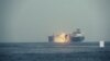 Kapal tanker minyak Cordelia Moon terbakar setelah terkenal serangan rudal yang diluncurkan oleh kelompok Houthi di Laut Merah, dalam potongan gambar dari video yang dirilis pada 1 Oktober 2024. (Foto: Houthi Military Media/Handout via Reuters)