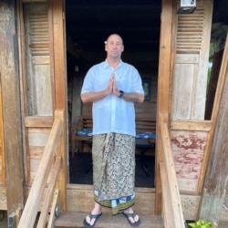 Dave Sims, salah satu pemilik Warung RieRie di San Diego, California (dok: Rie Sims)