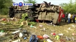 VOA60 Afirka: A Kenya 'Yan Sandan Kasar Sunce Akalla Mutane 50 Suka Mutu Sanadiyar Hadarin wata Motar Bas