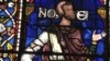 Canterbury Cathedral's stained glass windows temporarily displayed at the Getty Museum.