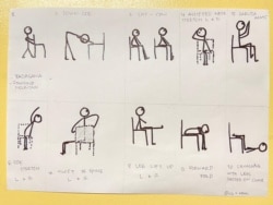 Pilihan pose yoga yang baik untuk penderita Alzheimer (dok: Vitri Rachmadiyanto)