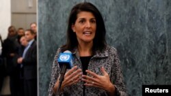 Ніккі Гейлі, постійний представник США при ООН