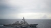 Kapal perusak AL AS, USS Decatur di Laut China Selatan.