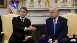 US-FRANCE-POLITICS-DIPLOMACY-TRUMP-MACRON