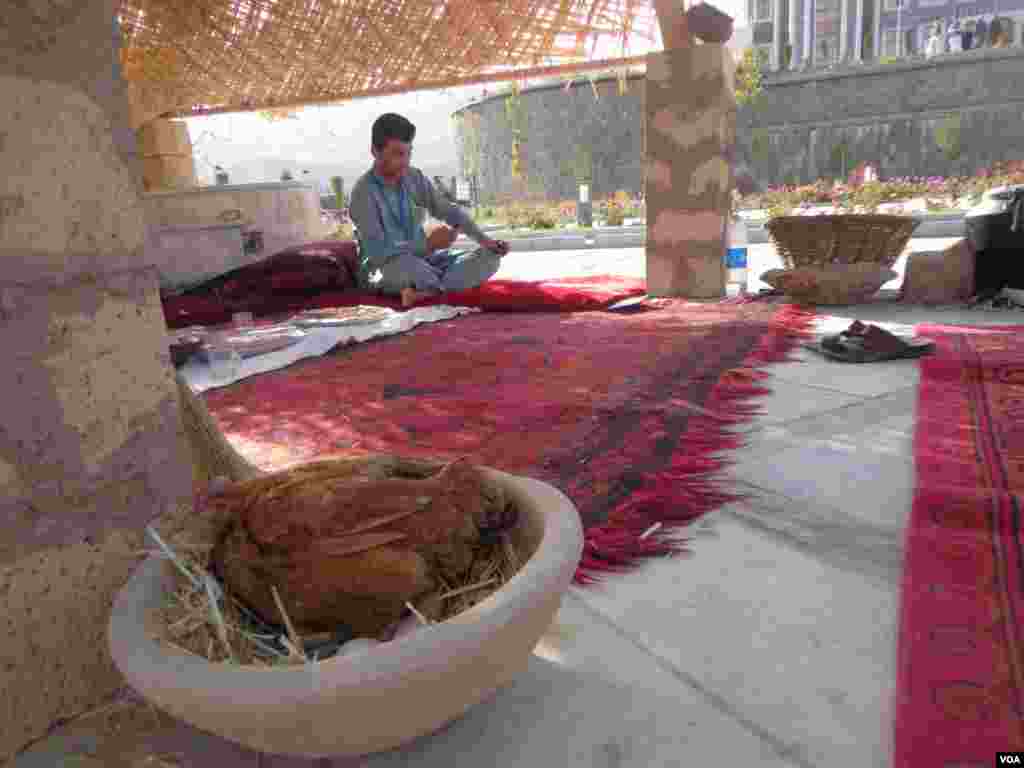 پښتانۀ اکثر پخپلو کورونو کې چرگې ساتي اؤ ددغو چرگو نه دهگو اؤ چرگوړو اخستو فائدې اخلي، دې عکس کې هم يوه کوړه چرگه په هگو ناسته ده