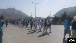 کاروان صلح هلمند، پس از ۳۸ روز پیاده‌روی هفتۀ گذشته به کابل رسید