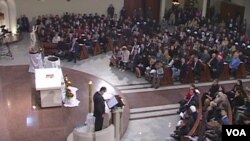Catholic Easter in Tirana, Albania