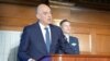 Министерот за одбрана на Грција зборува на конференцијата Делфи во Вашингтон, 11 февруари 2025 година (Аматерска фотографија) 