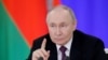 ប្រធានាធិបតី​រុស្ស៊ី លោក Vladimir Putin ថ្លែង​ក្នុង​សន្និសីទ​សារព័ត៌មាន​បន្ទាប់​ពី​ជួប​ជាមួយ​សមភាគី​បេឡារុស លោក Alexander Lukashenko ក្នុង​ទីក្រុង​មូស្គូ ប្រទេស​រុស្ស៊ី កាលពី​ថ្ងៃទី១៣ ខែមីនា ឆ្នាំ២០២៥។