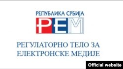 Logo Regulatornog tela za elektronske medije (REM)