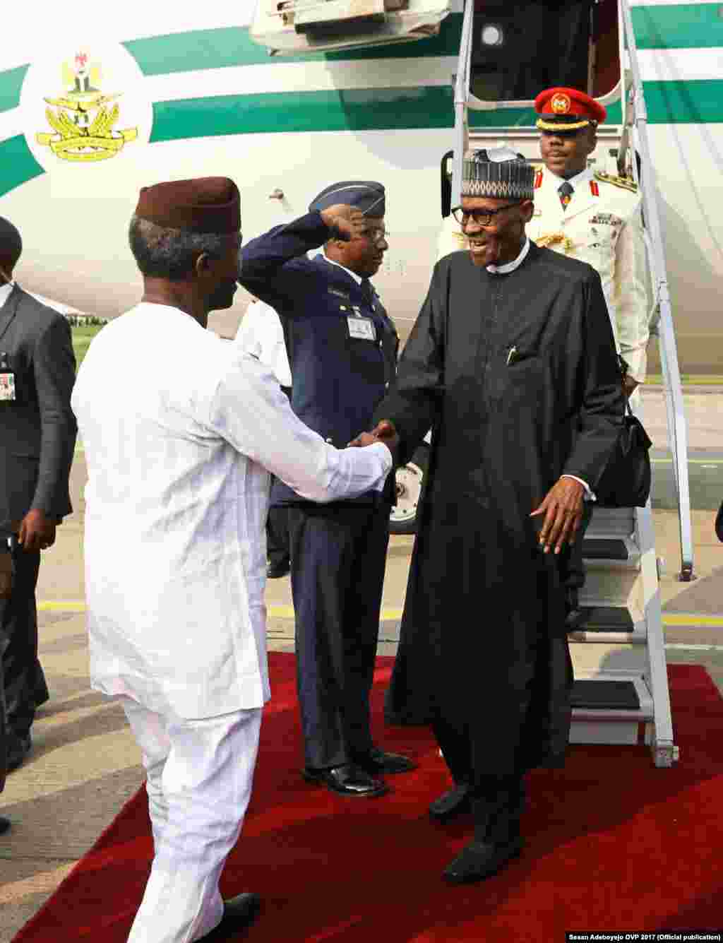 Dawowar Shugaba Mohammadu Buhari Daga Birnin London