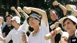Japan has one of the olders populations of any country.