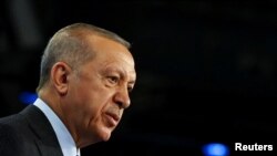 Cumhurbaşkanı ve AKP Genel Başkanı Recep Tayyip Erdoğan
