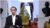 Presiden Joko Widodo ketika memberikan keterangan pers di Istana Merdeka. (Foto: Courtesy/BPMI Setpres/Rusman)