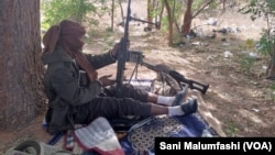 Wani dan fashin daji a arewacin Najeriya.