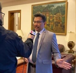 Konjen RI untuk New York, Arifi Saiman. (Foto: VOA/Naratama).