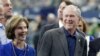 Former Republican US President Bush Congratulates Biden