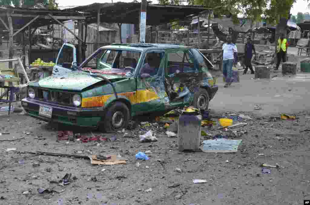 Harin Kunar Bakin Wake Yau Jumma'a A Kusa Da Kasuwar Kwastam Ta Maiduguri