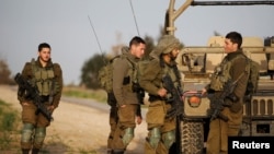 Izraelski vojnici na granici sa Pojasom Gaza