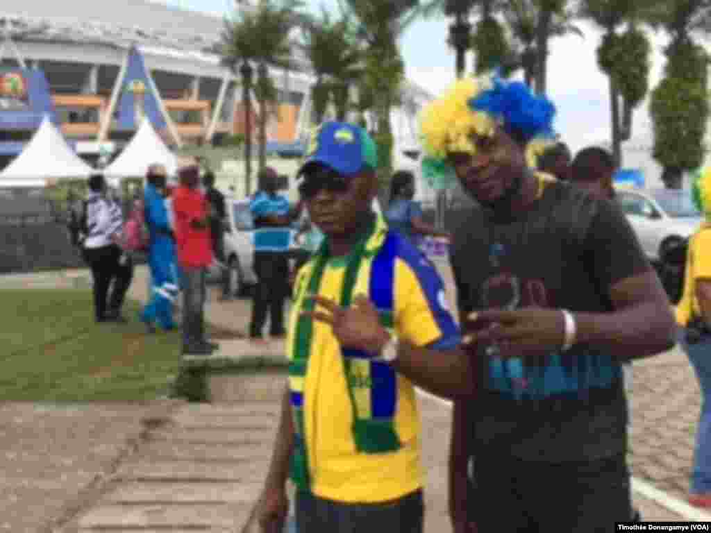 Gasar Cin Kofin Afirka ta 2017 da Gabon. (VOA/Timothée Donangmaye)
