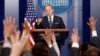 FILE - White House Press Secretary Sean Spicer takes a question during a press briefing at the White House in Washington, May 30, 2017.