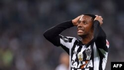 L'attaquant international brésilien Robinho, ancien joueur de l'AC Milan ou du Real Madrid, 9 août 2017.
