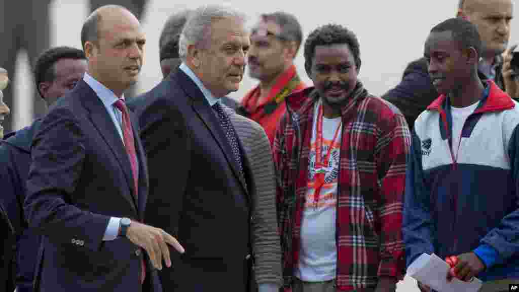 ተበግሶ አባላት ሕብረት አውሮጳ ኣብ ምጥያስ ኤርትራውያን ስደተኛታት