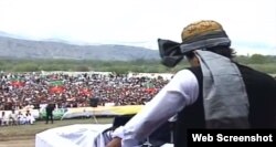 اورکزئی میں عمران خان کے جلسے کا ایک منظر۔ 19 اپریل 2019