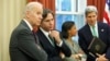 Presiden terpilih Joe Biden (kiri) bersama calon Menteri Luar Negeri AS Tony Blinken (di sebelahnya) (foto: dok). 
